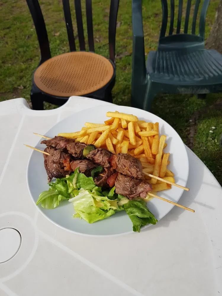 Brochettes Bœuf Frites